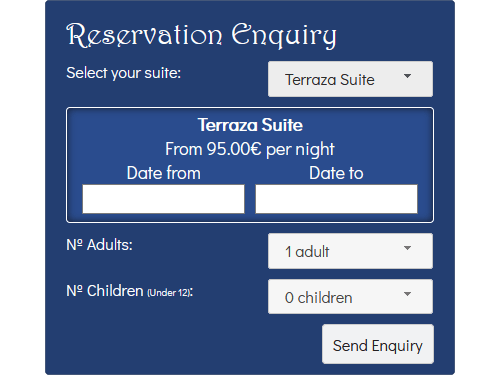 Booking Form